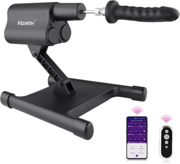 Hismith Plegable 2.0 Pro, máquina de sexo con sistema KlicLok, control de aplicación inteligente
