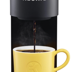 KeurigK K-Express Essentials - Cafetera de cápsulas K-Cup de una sola porción, rápida y fresca, apta para taza de viaje y depósito extraíble de 36 onzas, compacta