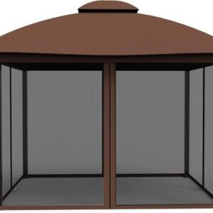 GAZEBO MOSQUITERA DE 4 PANELES 10X10FT SUNSHINE OUTDOOR