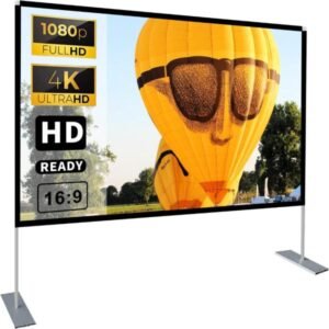 Pantalla de proyector con soporte  HOIN