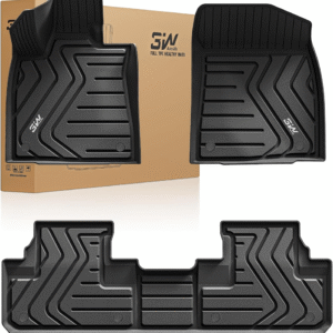 3W Alfombrillas compatibles con Lexus RX (RX350/RX450h) 2016-2022 / RXL 2018-2022 (RX350L/450hL) TPE