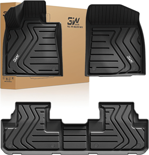 3W Alfombrillas compatibles con Lexus RX (RX350/RX450h) 2016-2022 / RXL 2018-2022 (RX350L/450hL) TPE