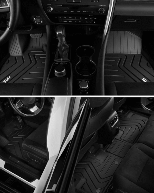 3W Alfombrillas compatibles con Lexus RX (RX350/RX450h) 2016-2022 / RXL 2018-2022 (RX350L/450hL) TPE - Imagen 2