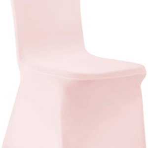Peomeise, Funda de silla, de elastano para banquete de boda, color papaya pastel. 25 UNIDADES