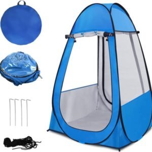 Tienda de campaña desplegable, tiendas de campaña transparentes para exteriores, pesca deportiva, a prueba de lluvia y viento, de playa para camping, ligera y resistente, fácil de armar.
