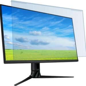Protector de pantalla de luz azul colgante de 20, 21.5, 22 pulgadas para pantalla de computadora, bloqueador de luz azul, cubierta de pantalla de computadora antirreflejos