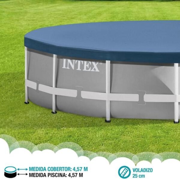 Intex Cubierta de escombros de piscina, se adapta a 15' - Imagen 4