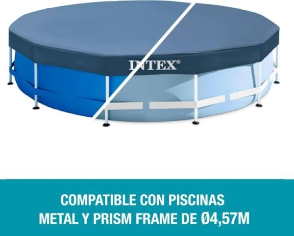 Intex Cubierta de escombros de piscina, se adapta a 15' - Imagen 5