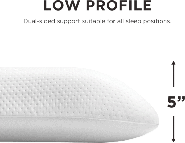Almohada Symphony de espuma viscoelástica Tempur-Pedic, tacto suave y lujoso, estándar - Imagen 2