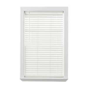 Persianas horizontales inalámbricas Better Homes & Gardens de 5 cm de imitación madera, color blanco antiguo, 86 cm de ancho x 183 cm de largo