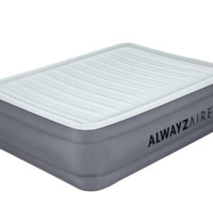 Colchón inflable Bestway AlwayzAire, sensores internos re inflan silenciosamente, tamaño queen de 20 pulgadas con bomba doble integrada y revestimiento antimicrobiano*VALORADO*