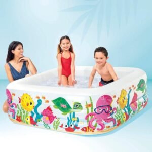 Intex 57471 - Piscina Hinchable Infantil, Acuario, Medidas 159x50 cm, 340 litros