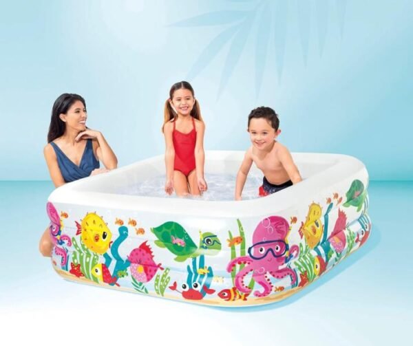 Intex 57471 - Piscina Hinchable Infantil, Acuario, Medidas 159x50 cm, 340 litros