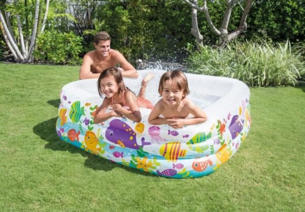 Intex 57471 - Piscina Hinchable Infantil, Acuario, Medidas 159x50 cm, 340 litros - Imagen 3