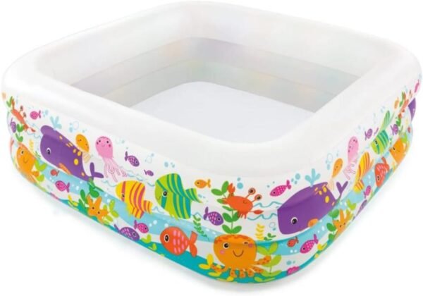 Intex 57471 - Piscina Hinchable Infantil, Acuario, Medidas 159x50 cm, 340 litros - Imagen 4