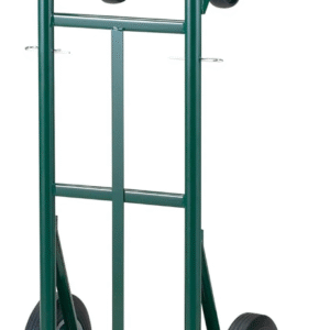CARRETILLA convertible de acero de 700 libras, carrito de 2 ruedas de doble propósito y carrito de 4 ruedas con ruedas de goma, maciza, 700lbs de capacidad
