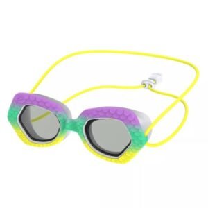 Gafas de natación Speedo Sunny Vibes para niños - Escamas de sirena: De 3 a 6 años, antivaho y sin látex