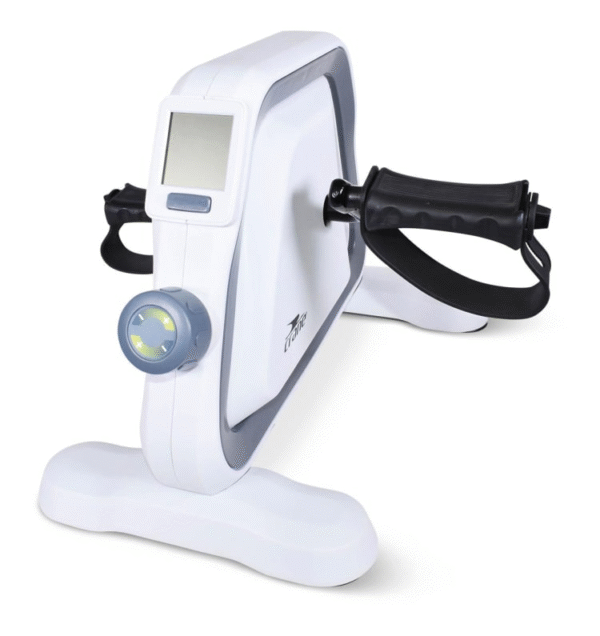 Ejercicios de  pedal , resistencia ajustable, pantalla LCD (tiempo/velocidad/calorías), uso para manos o pies, base antideslizante, correas ajustables, compacto para hogar/oficina.