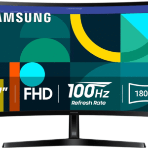 Samsung Essential S3 S36GD Monitor curvo 27", FHD 1800R, 100Hz, modo juego, comodidad ocular, HDMI, D-sub, modelo LS27D366GANXZA 2024.