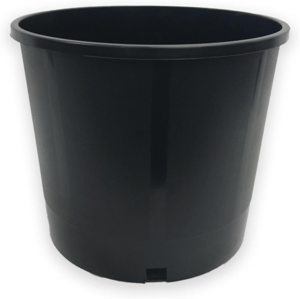 10KIT - Maceta de plastico resistente, 3 galones, paquete de 10, redondas de plástico para viveros,  boca del recipiente es de 11? ancho, x 9.5? alto y la base es de 9.25? ancho. (3.17 gal/ 12 litros) - Imagen 3