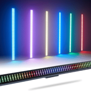 Barra de luces de escenario 200 W RGB DJ luz 192 píxeles de partición 760 LED luz estroboscópica DMX sonido persecución lavado para fiestas, club, discoteca, eventos, boda, iglesia