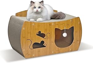 Tablero rascador para gatos grandes, sofá de casa, cama, sofá nido