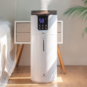 Humidificador para habitación grande de 16 L/4.2 galones - Humidificador para toda la casa para el hogar, 140 metros cuadrados, ultrasónicos de niebla fría para dormitorio con control.