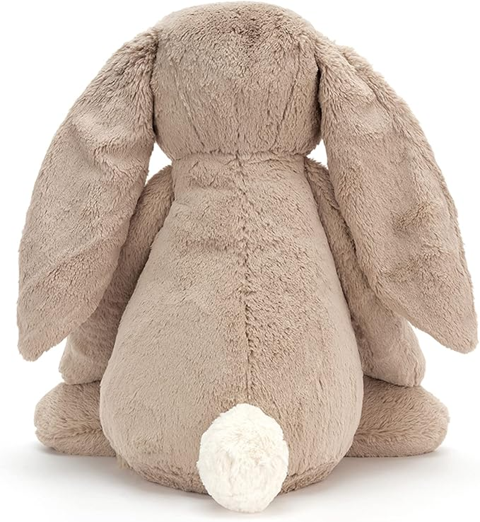 Peluche Jellycat Bashful Beige Bunny ? gigante de 67 cm, suave y tierno. El clásico conejito ideal como regalo infantil o decoración. - Imagen 2
