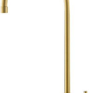 Kraus KPF-3121BG Allyn - Grifo de cocina (puente transicional) con cabezal de pulverización extraíble, color dorado cepillado