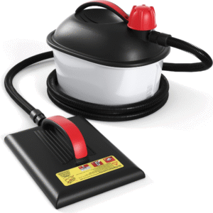 Limpiador de papel pintado vaporizador sin químicos para eliminación de papel tapiz con manguera de 10 pies y placa de vapor grande