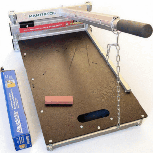 Cortador de piso laminado profesional de 13 pulgadas MC-330 con kit de instalación para piso multicapa, revestimiento, LVP y más.