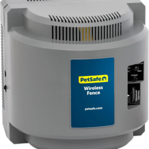 PetSafe -Transmisor de valla instantánea IF-100 para collares, Cubre un área circular ajustable de hasta 1/2 acre (55mts. diámetro) portátil para vacaciones u otros lugares