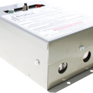 El Bodine GTD20A es un dispositivo de transferencia de relé de iluminación de 20 A, que cambia automáticamente a una fuente de energía alternativa al detectar pérdida de energía.(8 unidades)