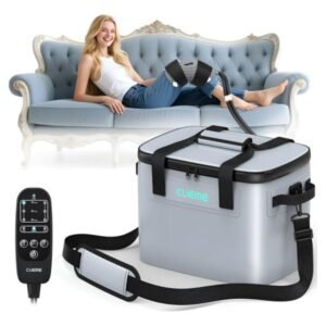 Máquina de terapia de frío con temporizador programable, máquina de hielo para rodilla después de la cirugía, sistema de recuperación de reemplazo de rodilla, alivio del dolor de crioterapia