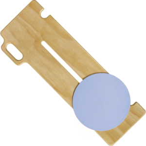 Tablero de transferencia para pacientes de asistencia deslizante para trasladar ancianos y discapacitados de silla de ruedas a cama, inodoro, bañera, plataforma con asiento deslizante que gira 360°