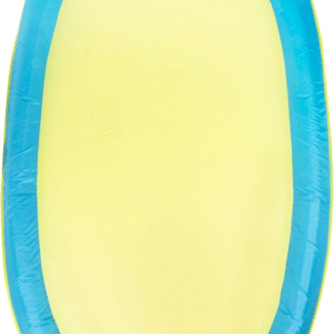 Flotador de resorte original - Hamaca flotante para piscina o lago - Lima/Azul claro