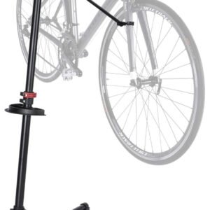 Soporte de reparación de bicicletas para mantenimiento de bicicletas, hasta 66.1 lbs, altura ajustable, plegable y giratorio de 360° para MTB, bicicleta de carretera