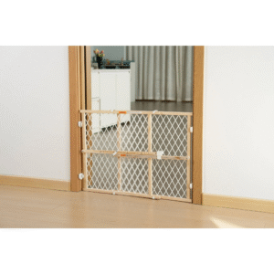 Reja de Seguridad Estándar para Pared, se adapta a paredes de 66 cm a 107 cm de ancho. ajustable y estándar para aberturas de hasta 42 pulgadas de ancho. Fácil de instalar, Para bebés de 6-24 meses