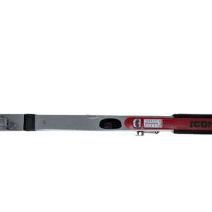 Torquímetro ICON TW3-250 de 1/2". Rango 40-250 ft-lb. Mecanismo split beam de 90 dientes. Acero al cromo vanadio. No requiere reseteo a cero tras usarlo, permitiendo mediciones rápidas y continuas.