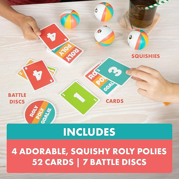 Exploding Kittens Roly Poly Goalie (2-6 jugadores) - Edades 4+ - 10 minutos de juego - Juego de cartas para niños - Juego de cartas familiar activo para la noche de juegos - Imagen 3