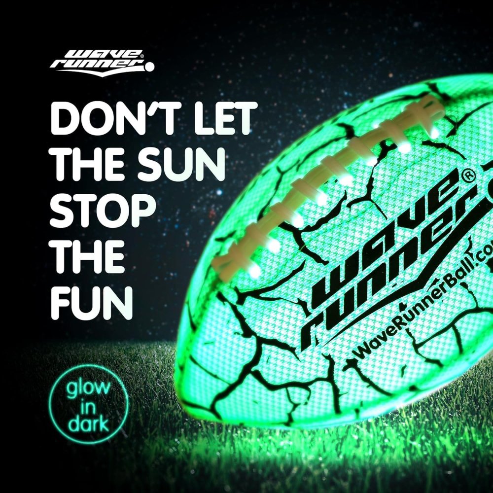 Balón de fútbol LED impermeable que brilla en la oscuridad para niños, adolescentes y adultos - Fútbol iluminado incluye bomba y baterías - Imagen 2