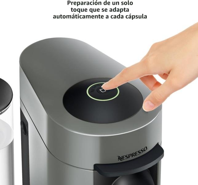 Cafetera de una sola porción: café o espresso con solo tocar un botón. Programas y características innovadoras como calentamiento de 25 segundos y apagado automático de ahorro de energía - Imagen 3