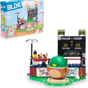 BLDR Squishmallows Juego de Construcción del Juego de Bolas de Avery - Figura Construible de Avery el Pato Mallard para Fans de Squishmallows 8+