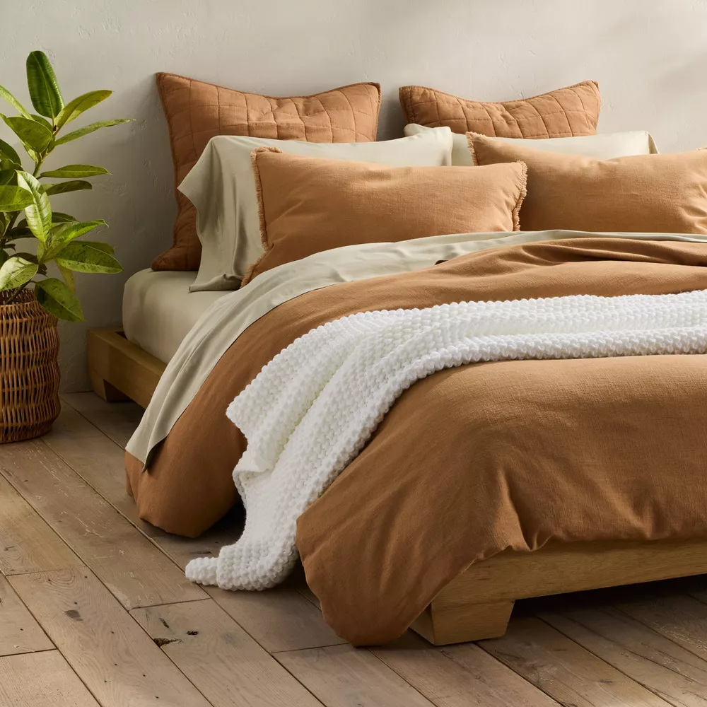 Manta de cama de punto grueso para cama matrimonial/Queen, color blanco - Casaluna?: Tejido de punto acrílico, lavable a máquina - Imagen 4