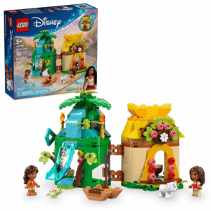 LEGO Disney Moana's Island Fun Building Toy Princess Playset 43260, 175 piezas, para niños de 5+ años, para el hogar y fiestas