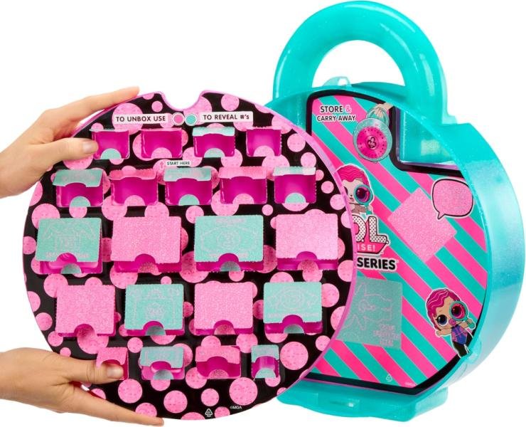 Muñeca LOL Surprise Eye Spy Series Ultimate Unboxing, con 40+ sorpresas, incluye 3 muñecas exclusivas (1 Tot, 1 Baby Sister, 1 mascota), diseño de candado grande, para niños a partir de 6 años - Imagen 3