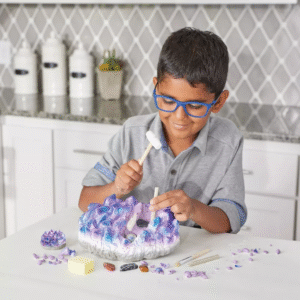 Kit de ciencia para excavar gemas misteriosas, incluye 13 gemas, para niños a partir de 6 años, para el hogar y actividades educativas
