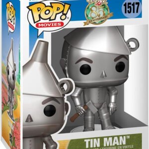 Funko POP! Películas: El Mago de Oz - El Hombre de Lata, Figura de vinilo coleccionable, 9.5 cm, para niños y adultos, regalo ideal para fans